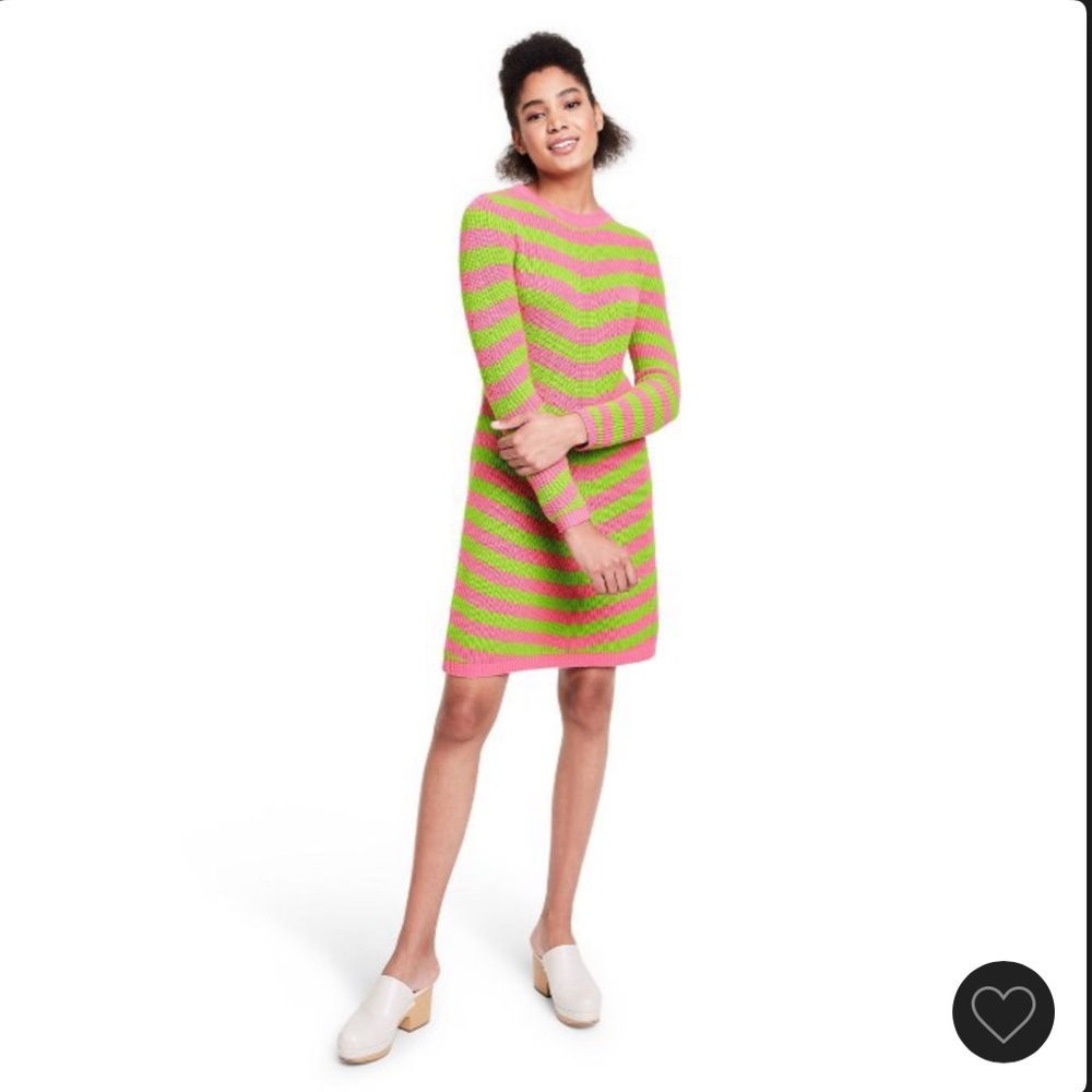 Victor Glemaud x Target Women’s Striped Long Sleeve Dress